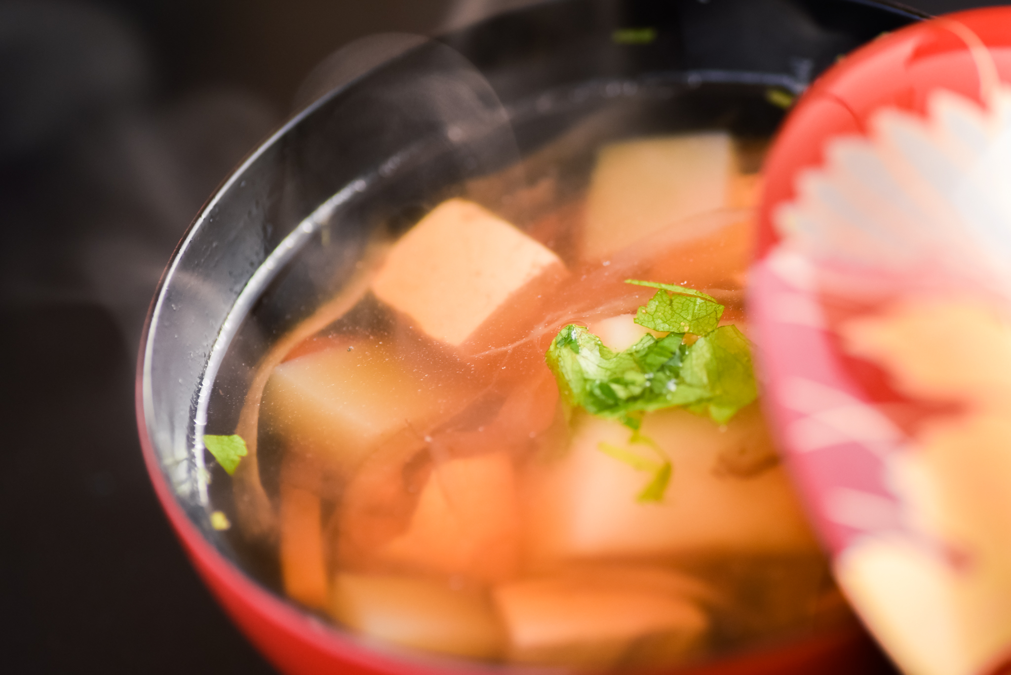 当館名物越の浜汁