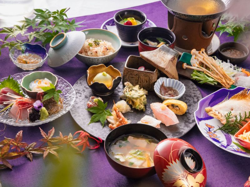 当館の基本となる会席料理