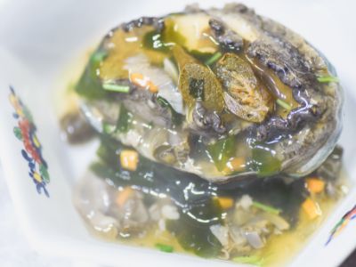 あわび料理