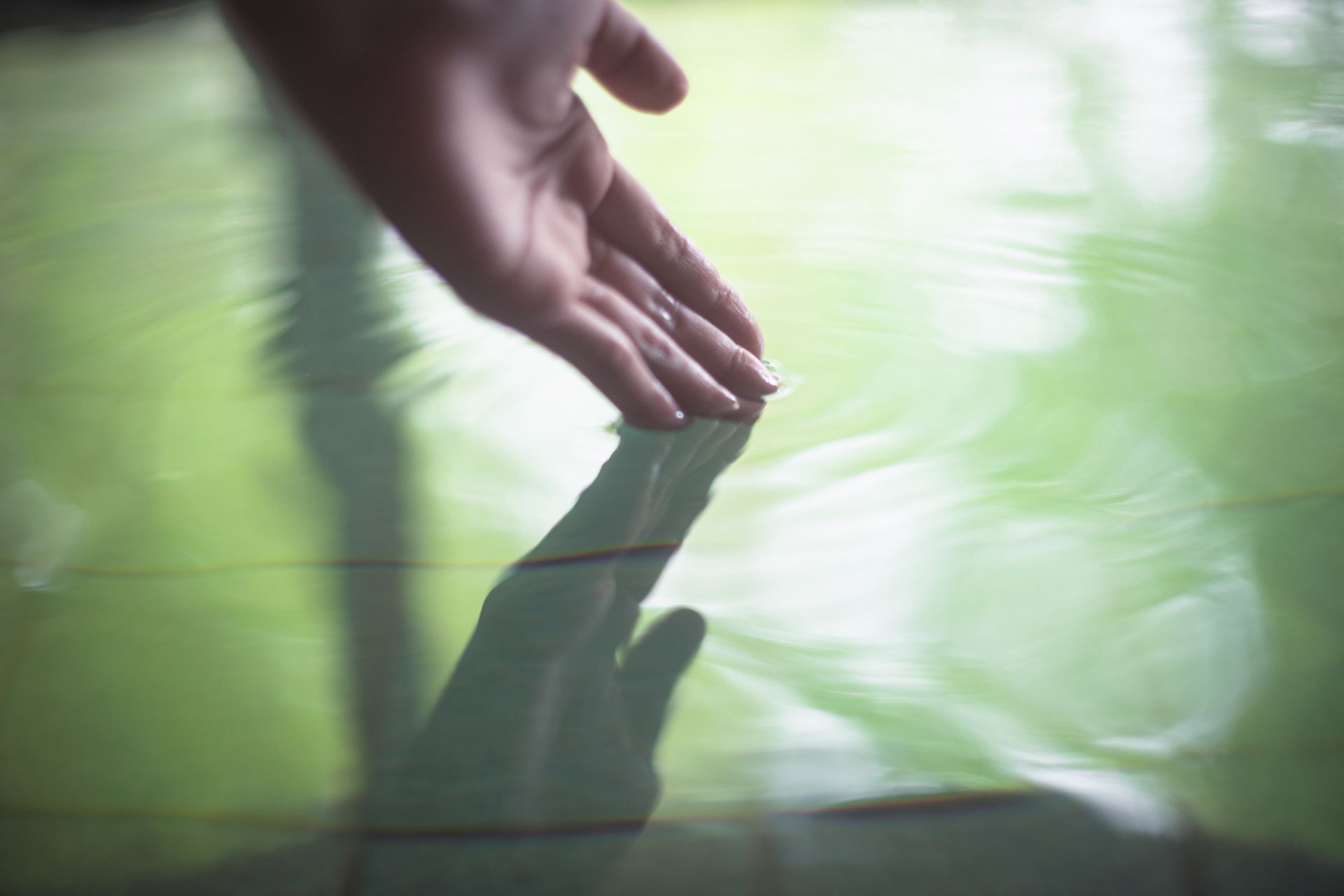 The water of Tanakaya's onsen