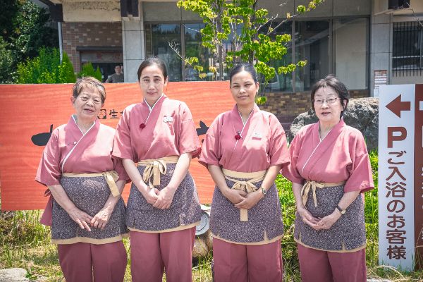The service staff who attend to our guests